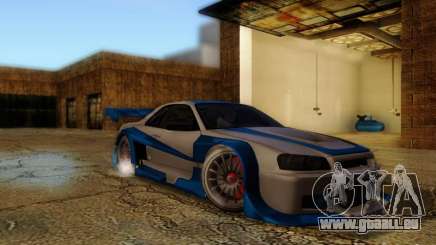 Nissan Skyline GTR34 DTM pour GTA San Andreas