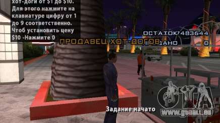 Vendeur de Hot-Dog pour GTA San Andreas