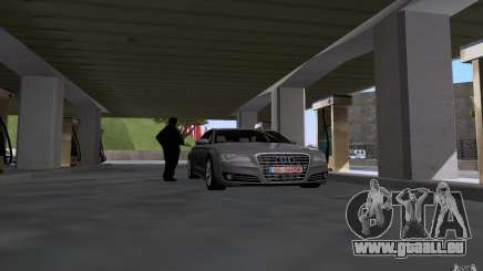 Voiture de citerne à gaz station pour GTA San Andreas