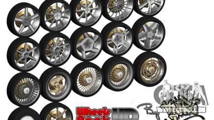 Wheels Pack HD by AnRi für GTA San Andreas