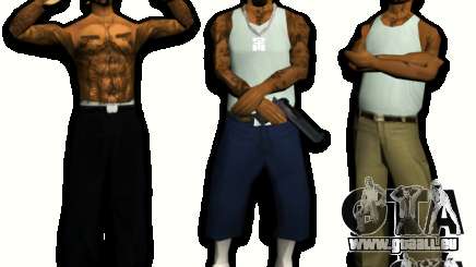 Skins Bands HQ für GTA San Andreas