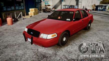 Ford Crown Victoria Detective v4.7 red lights pour GTA 4