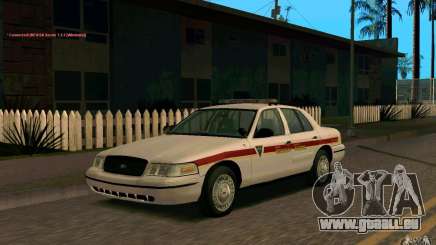 Ford Crown Victoria South Dakota Police für GTA San Andreas