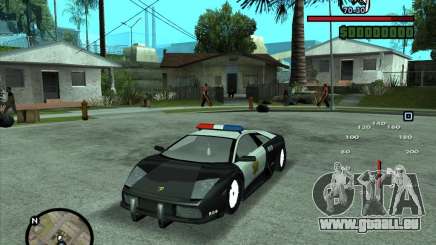 Lamborghini Murcielago Police für GTA San Andreas