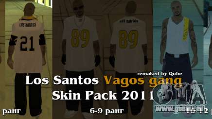 Nouveaux skins The Gang de Vagos pour GTA San Andreas