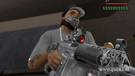 Gewehr-Laservisier für GTA San Andreas