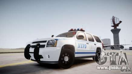 Chevrolet Tahoe 2012 NYPD pour GTA 4