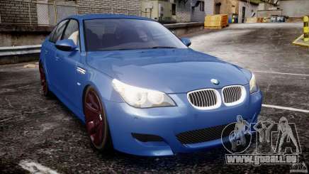 BMW M5 E60 2009 türkis für GTA 4
