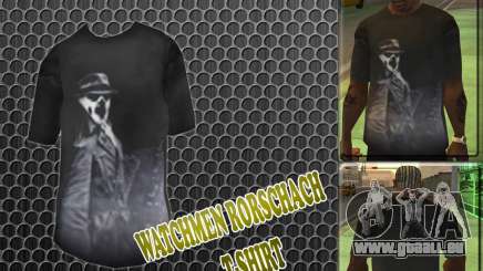 Watchmen Rorschach chemise pour GTA San Andreas