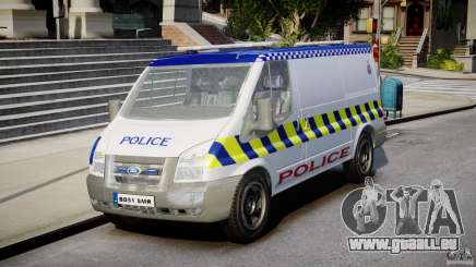 Ford Transit polonais de la Police [ELS] фургон pour GTA 4