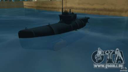 Seehund Midget Submarine skin 2 pour GTA Vice City