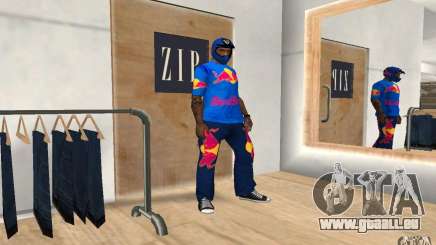 Red Bull Clothes v2.0 pour GTA San Andreas