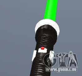 Lightsabre v2 Master(green) pour GTA San Andreas