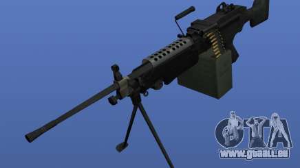 Mitrailleuse M249SAW pour GTA 4