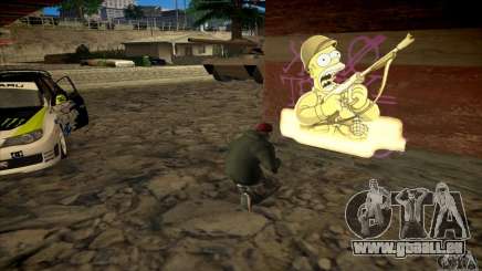 Simpson Graffiti Pack v2 für GTA San Andreas