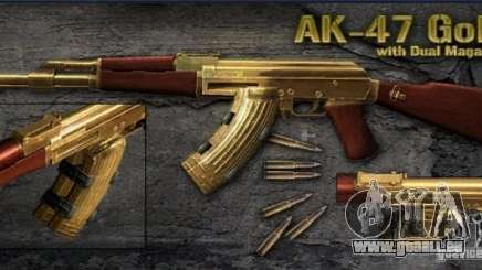 [Point Blank] AK47 Gold für GTA San Andreas