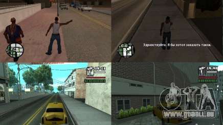 Taxi col v. 2 pour les ordinateurs portables pour GTA San Andreas