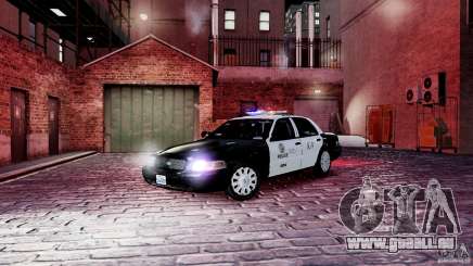 Ford Crown Victoria CVPI-K9 V6.9A-LAPD-ELS für GTA 4