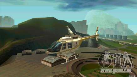 Bell 206 B Police texture4 für GTA San Andreas