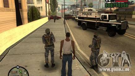 POLICE anti-émeute russe pour GTA San Andreas