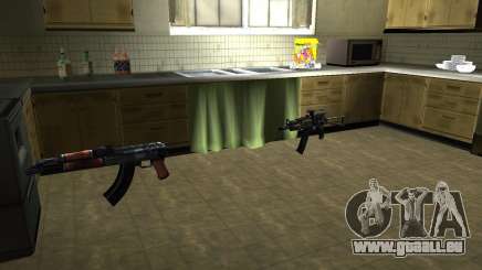 Pak version domestique armes 2 pour GTA San Andreas