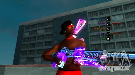 Purple chrome sur armes pour GTA San Andreas