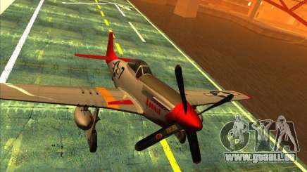 P51D Mustang Red Tails pour GTA San Andreas