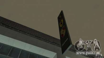 Ferrari, Lamborghini, Porsche Car Showroom für GTA San Andreas