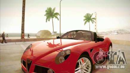 Alfa Romeo 8C Spider für GTA San Andreas