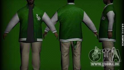 G.R.O.V.E. Skinpack pour GTA San Andreas