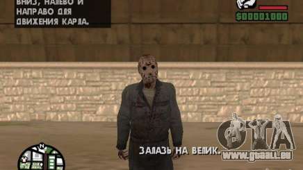 Jason Voorhees pour GTA San Andreas