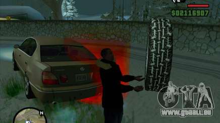 Pneus de rechange pour GTA San Andreas