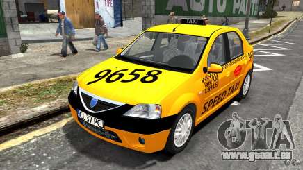 Dacia Logan Prestige Taxi pour GTA 4