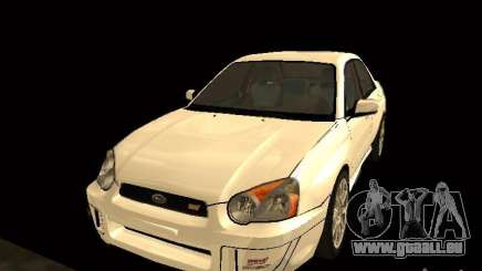 Subaru Impreza WRX STi белый pour GTA San Andreas