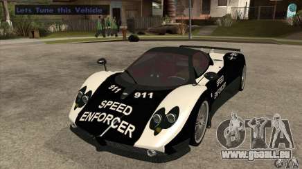 Pagani Zonda F Speed Enforcer BETA für GTA San Andreas
