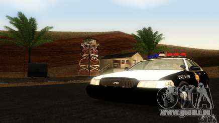 Ford Crown Victoria Texas Police pour GTA San Andreas