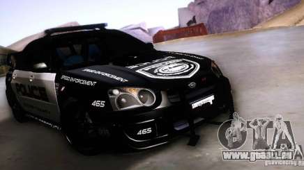 Subaru Impreza WRX STI Police Speed Enforcement für GTA San Andreas