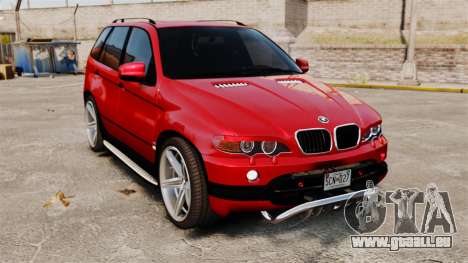 BMW X5 4.8iS v3 pour GTA 4