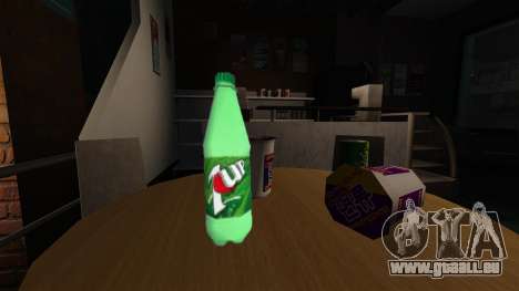 La nouvelle bouteille de fizzy drink 7UP pour GTA 4