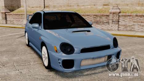 Subaru Impreza WRX 2001 pour GTA 4