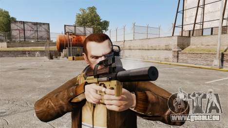 Belge FN P90 pistolet mitrailleur v4 pour GTA 4