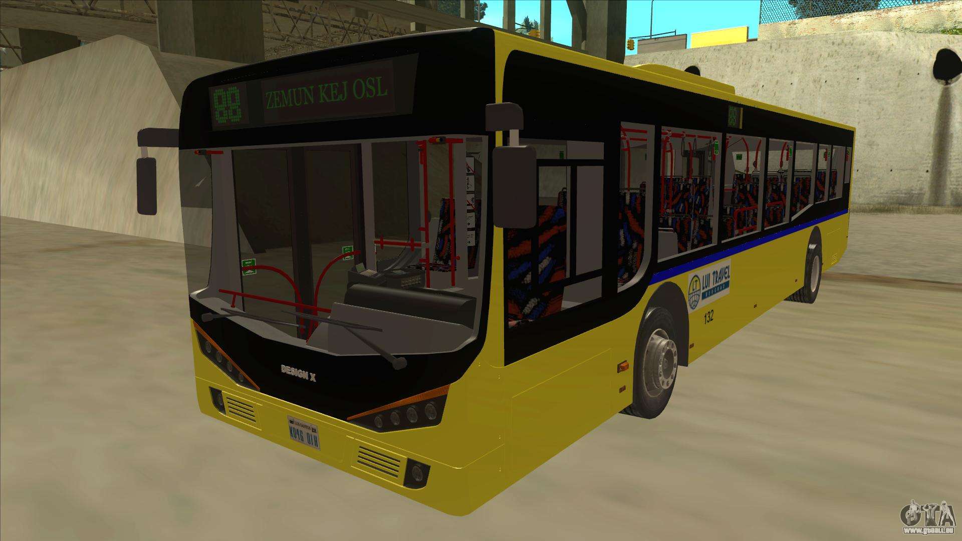 Bus Line 88 Novi Zeleznik pour GTA San Andreas