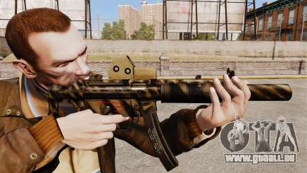 MP5SD Maschinenpistole v3 für GTA 4
