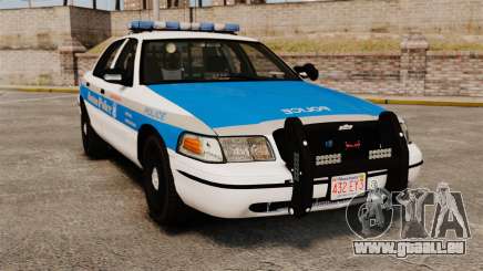 Ford Crown Victoria Police Massachusetts ELS pour GTA 4