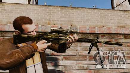 HK G3SG1 sniper rifle v2 pour GTA 4