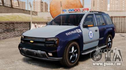 Chevrolet Trailblazer 2002 Massachusetts Police für GTA 4