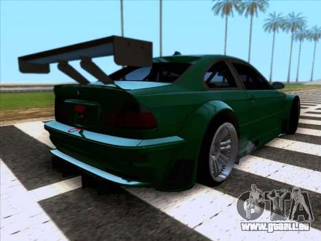 BMW M3 E46 GTR pour GTA San Andreas