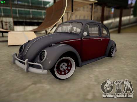 Volkswagen Beetle pour GTA San Andreas