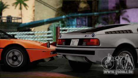 BMW M1 (E26) 1979 pour GTA San Andreas