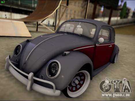 Volkswagen Beetle pour GTA San Andreas